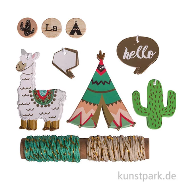 Artikelbild 1 des Artikels “Geschenkanhänger Set - Lama “