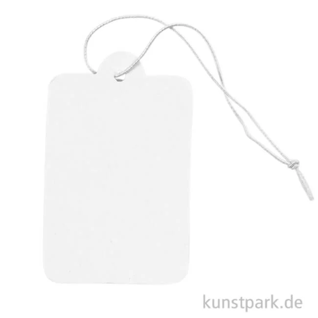 Artikelbild 1 des Artikels “Geschenkanhänger aus starker Pappe - weiß, 100 Stück “