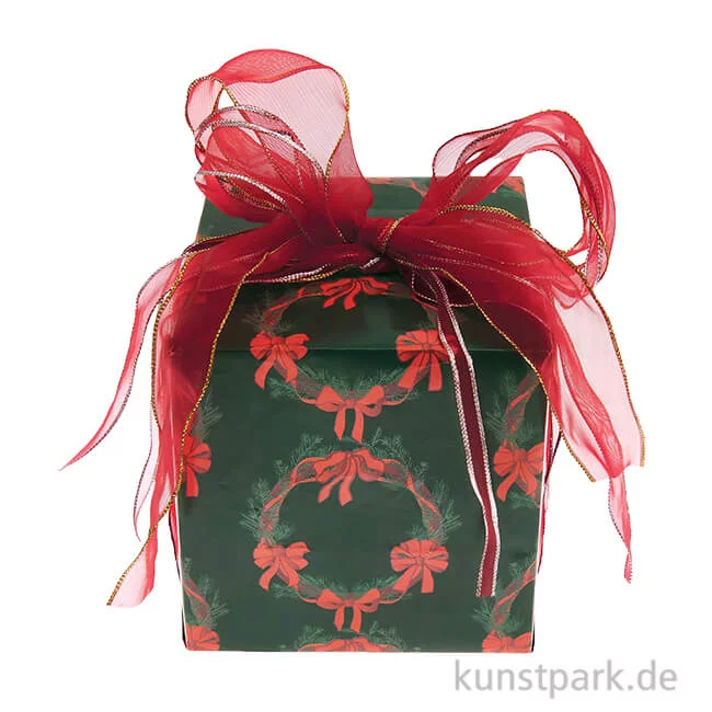 Artikelbild 1 des Artikels “Geschenkpapier - Schleifen, Kränze, 70 cm x 2 Meter, 80 g “
