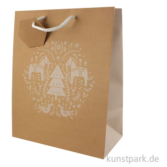 Artikelbild 1 des Artikels “Geschenktasche Dalecarlie mit Geschenkanhänger, 26,5 x 33 cm “