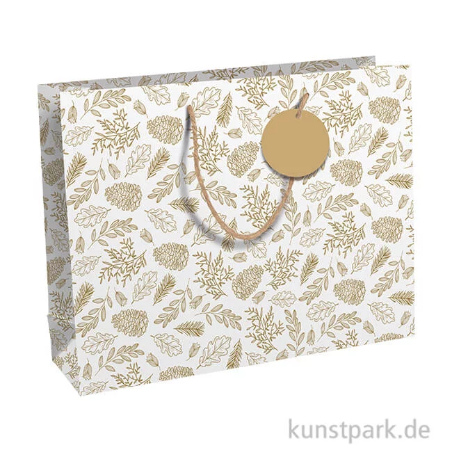 Artikelbild 1 des Artikels “Geschenktasche Forest, Kraft, 37,3 x 11,8 x 27,5 cm “