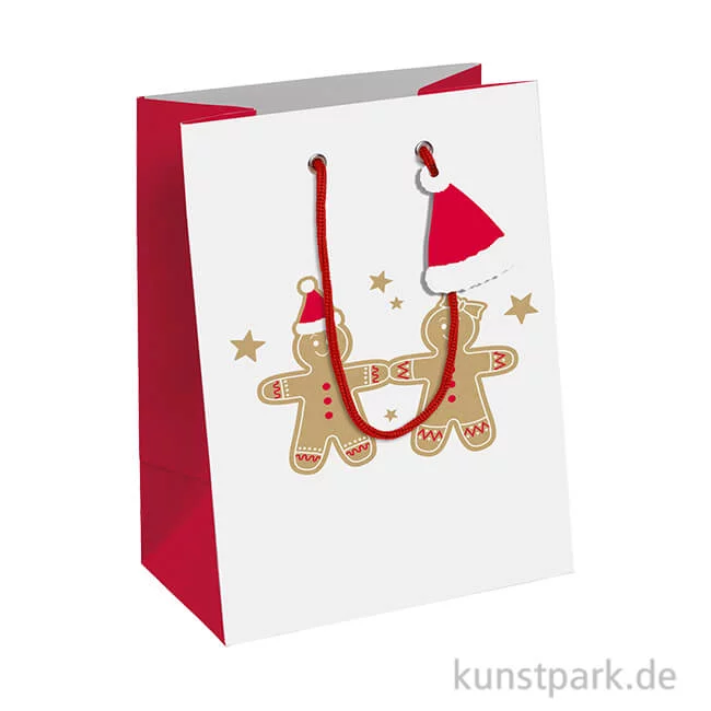 Artikelbild 1 des Artikels “Geschenktasche Lebkuchen, Kraft, 21,5 x 10,2 x 25,3 cm “