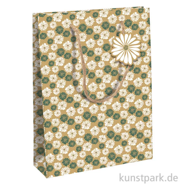 Artikelbild 1 des Artikels “Geschenktasche Nature mit Anhänger, 26,5 x 14 x 33 cm “