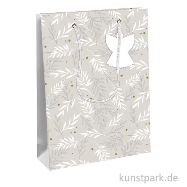 Artikelbild 1 des Artikels “Geschenktasche Naturel mit Geschenkanhänger, 26,5 x 14 x 33 cm “