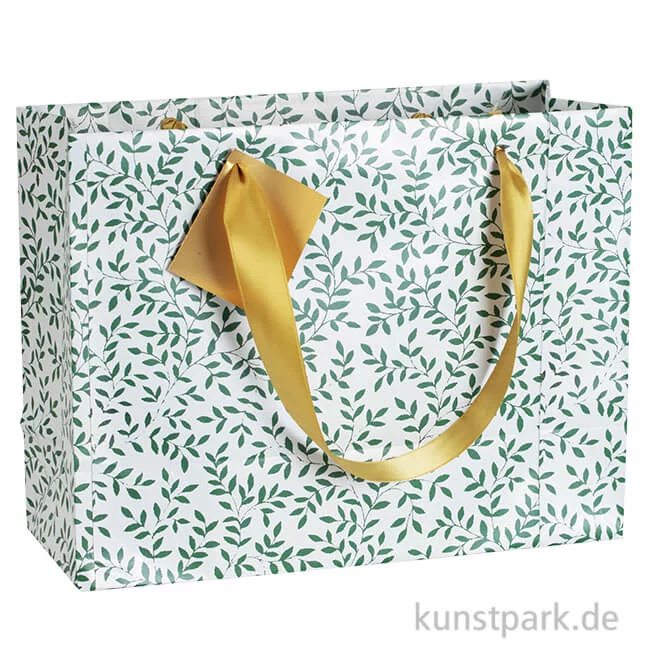 Artikelbild 1 des Artikels “Geschenktasche Premium Smaragd mit Anhänger, 32 x 24,5 cm “
