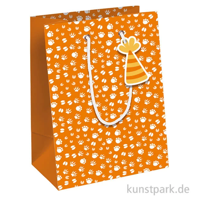 Artikelbild 1 des Artikels “Geschenktasche Safari mit Anhänger, 21,5 x 10,2 x 25,3 cm “