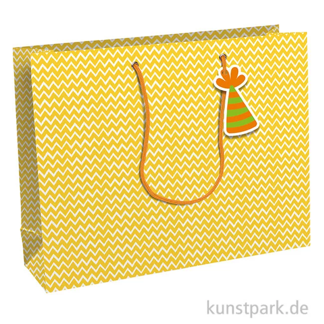 Artikelbild 1 des Artikels “Geschenktasche Safari mit Anhänger, 37,3 x 27,5 cm “