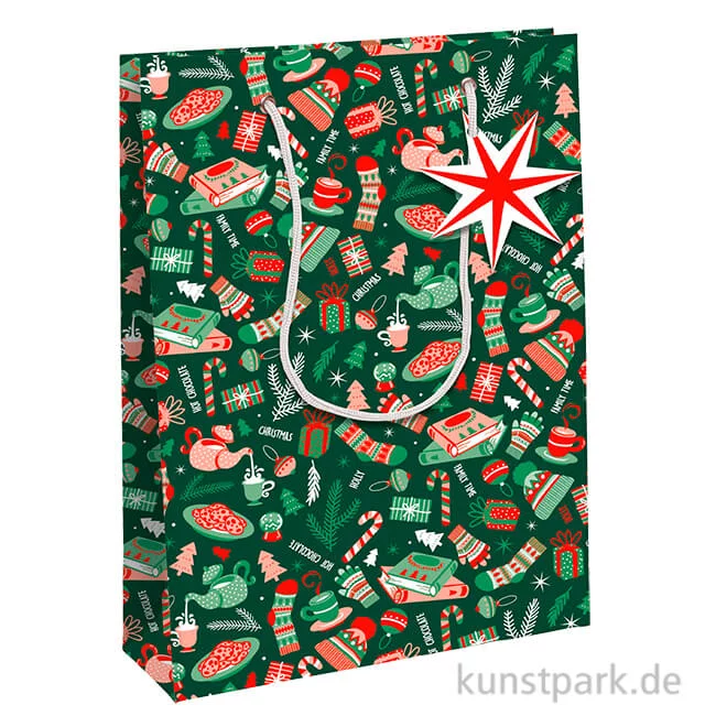 Artikelbild 1 des Artikels “Geschenktasche Weihnachten Cosy, 26,5 x 14 x 33 cm “