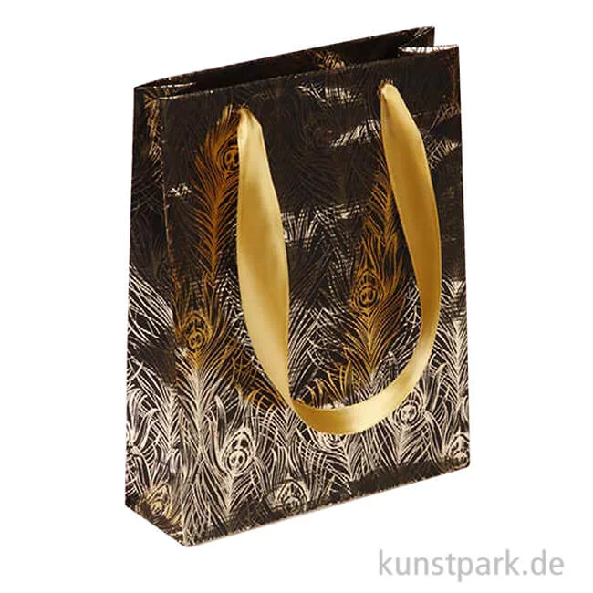 Artikelbild 1 des Artikels “Geschenktüte Travel, Gold-Schwarz, 17 x 6 x 22 cm “