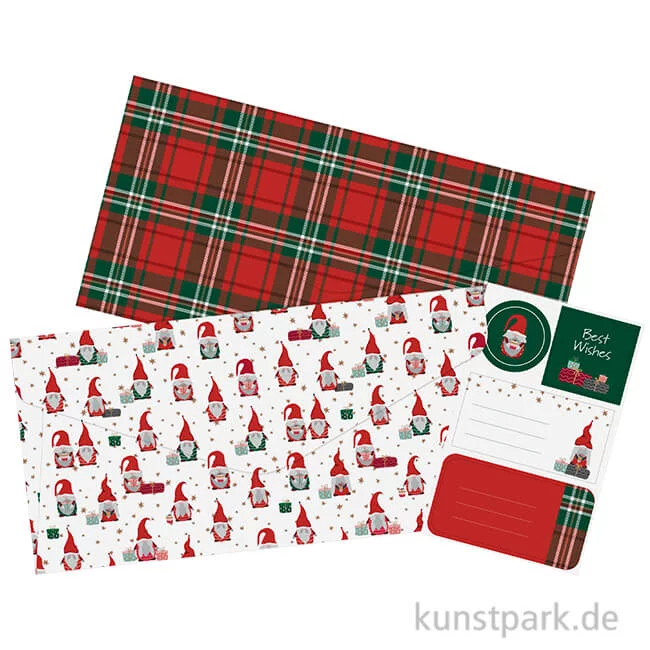 Artikelbild 1 des Artikels “Geschenkumschläge Set, Weihnachten Traditionell, 11 x 22 cm “