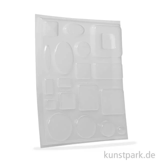Artikelbild 1 des Artikels “Gießform - 18 Schmuck Formen, Motiv Größe 10-50 mm “