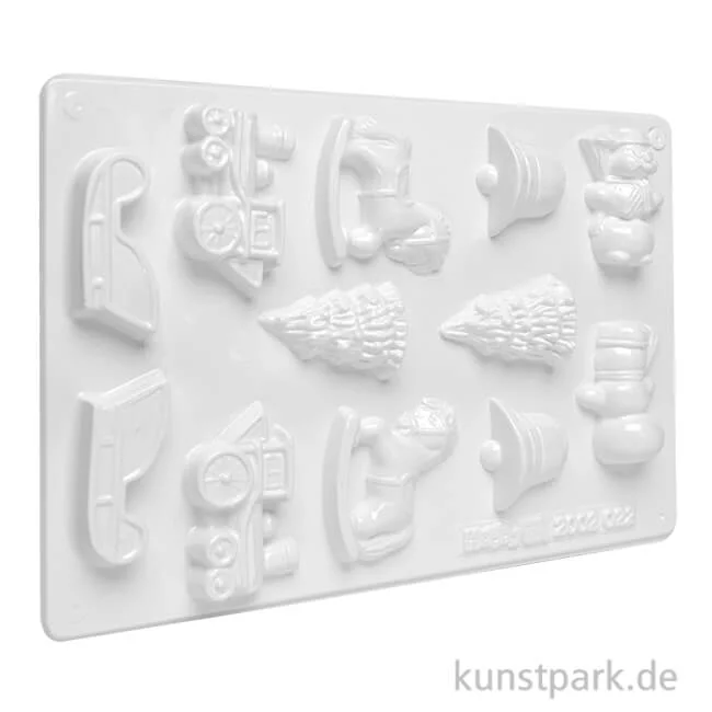 Artikelbild 1 des Artikels “Gießform - 3D Weihnachtsanhänger “
