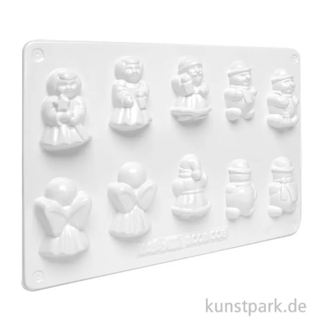 Artikelbild 1 des Artikels “Gießform - 3D Weihnachtsfiguren “
