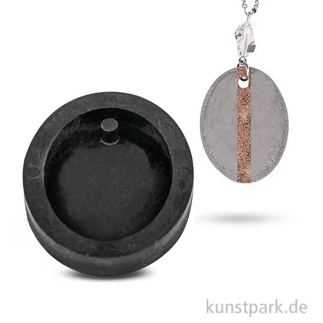 Artikelbild 1 des Artikels “Gießform - Anhänger Oval - 2,9 x 3,9 cm, Stück “