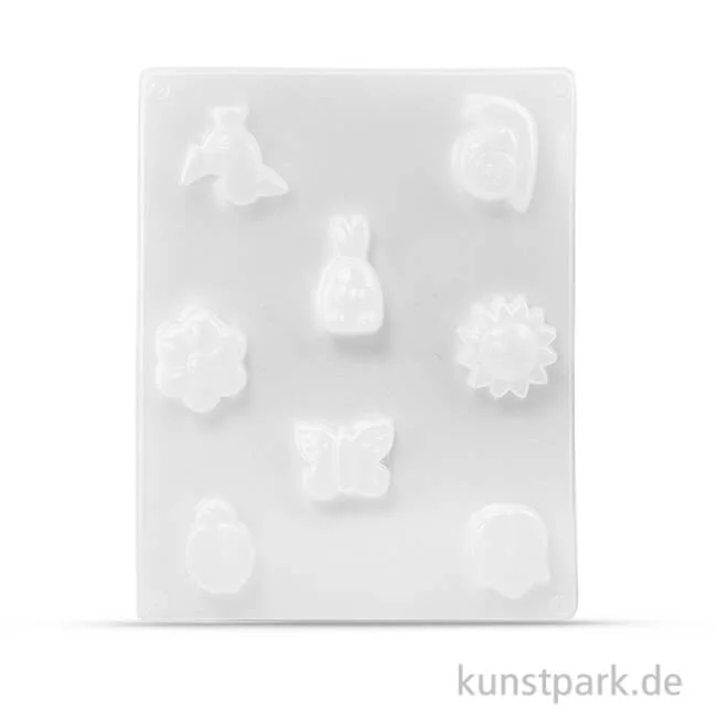 Artikelbild 1 des Artikels “Gießform - Frühlingsmotive, 8 Motive, 3 - 5 cm “