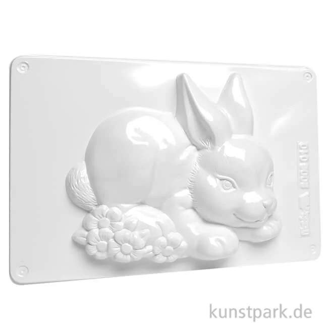 Artikelbild 1 des Artikels “Gießform - Hase mit Blume “