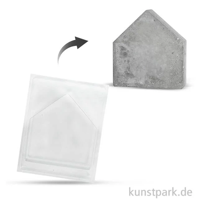 Artikelbild 1 des Artikels “Gießform - Haus, Tiefe 4 cm “