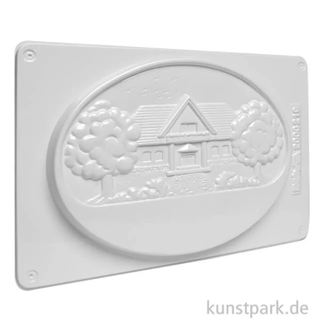 Artikelbild 1 des Artikels “Gießform - Haus-Türschild, Elegant “