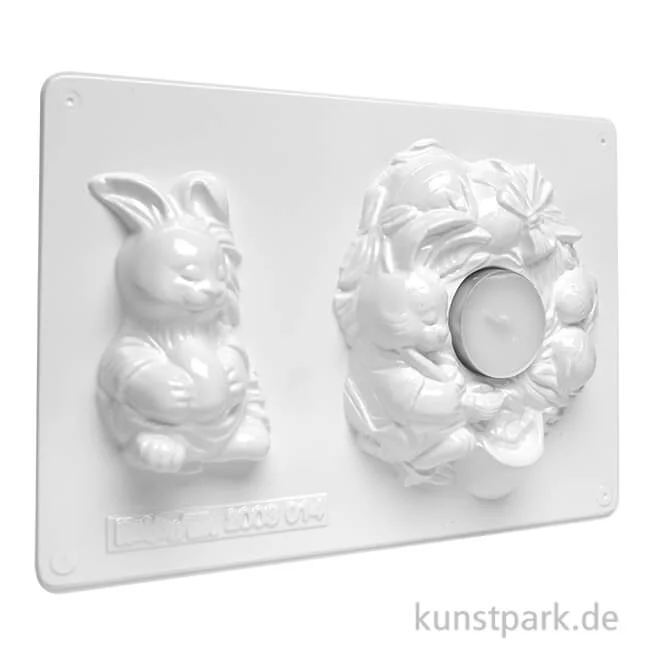 Artikelbild 1 des Artikels “Gießform - Kerzenhalter, Hase “