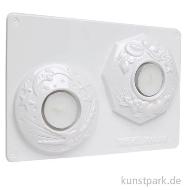 Artikelbild 1 des Artikels “Gießform - Kerzenhalter, Himmel + Floral “