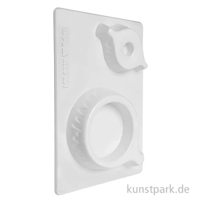 Artikelbild 1 des Artikels “Gießform - Kerzenhalter III für Stab- + Stumpenkerzen “