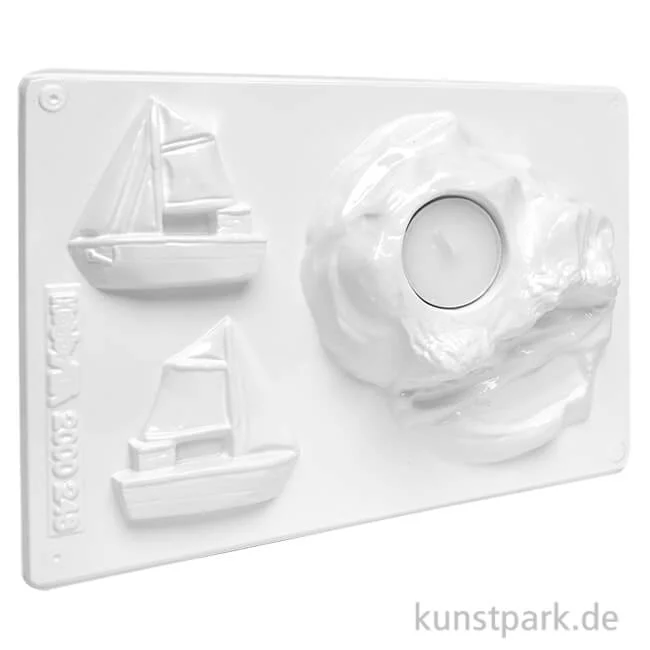 Artikelbild 1 des Artikels “Gießform - Kerzenhalter Segeltörn “