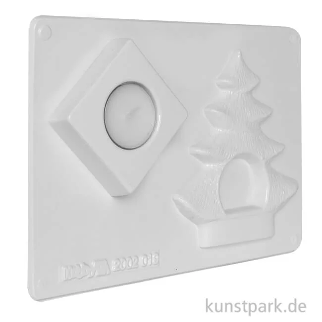 Artikelbild 1 des Artikels “Gießform - Kerzenhalter, Tannenbaum “