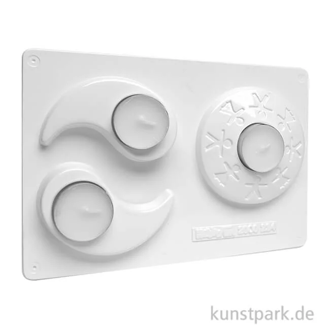 Artikelbild 1 des Artikels “Gießform - Kerzenhalter, Yin Yang + Figuren “