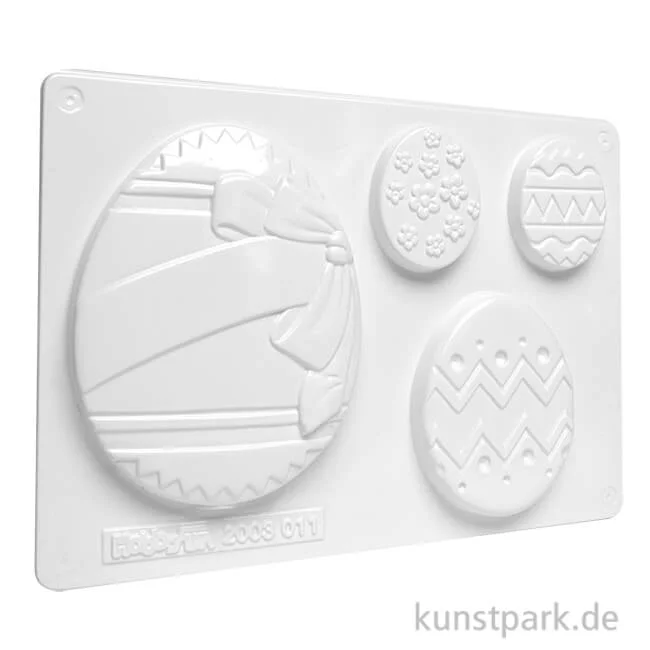 Artikelbild 1 des Artikels “Gießform - Ostereier, 4 Motive “
