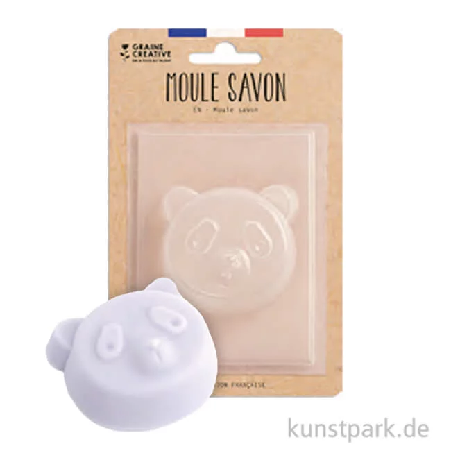 Artikelbild 1 des Artikels “Gießform - Panda, 55 x 55 x 20 mm “