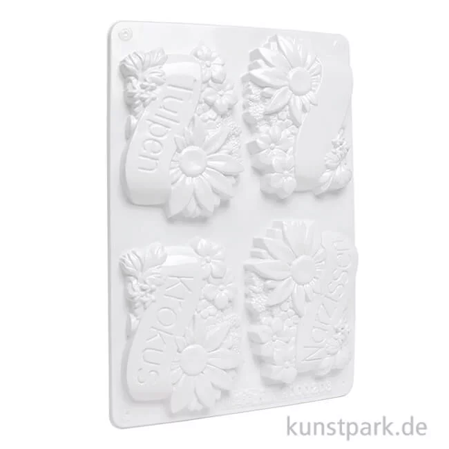 Artikelbild 1 des Artikels “Gießform - Pflanzenstecker, Blumen “