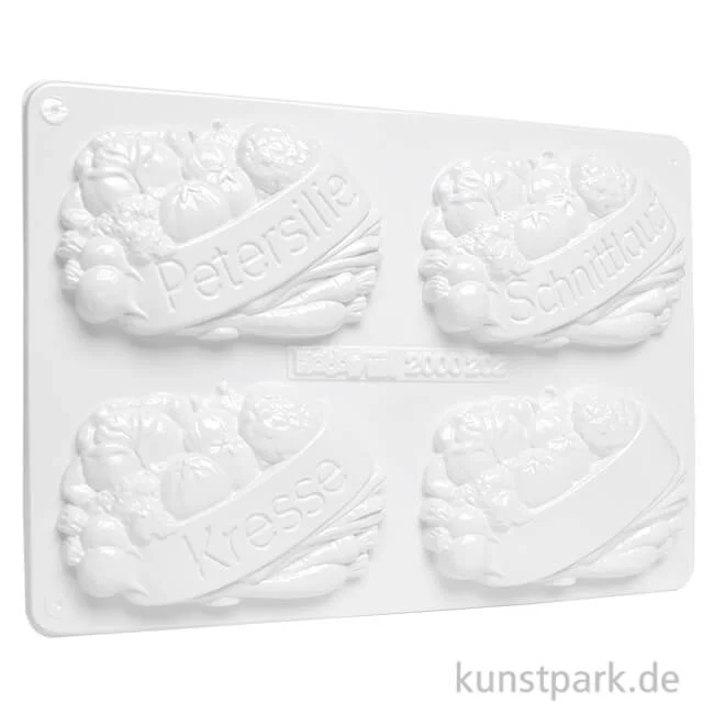 Artikelbild 1 des Artikels “Gießform - Pflanzenstecker, Gewürze “