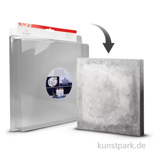 Artikelbild 1 des Artikels “Gießform - Quadrat groß - 25 x 25 cm, Tiefe 4 cm “