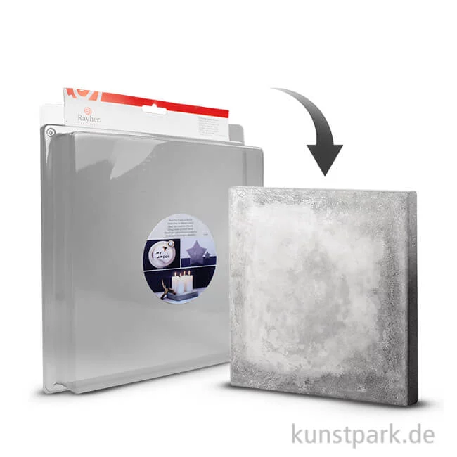 Artikelbild 1 des Artikels “Gießform - Quadrat mittel - 18,5 x 18,5 cm, Tiefe 3,5 cm “