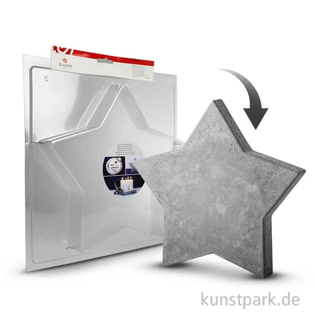 Artikelbild 1 des Artikels “Gießform - Stern groß - 28 x 28 cm, Tiefe 4 cm “