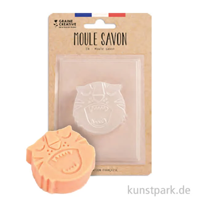 Artikelbild 1 des Artikels “Gießform - Tiger, 50 x 50 x 20 mm “