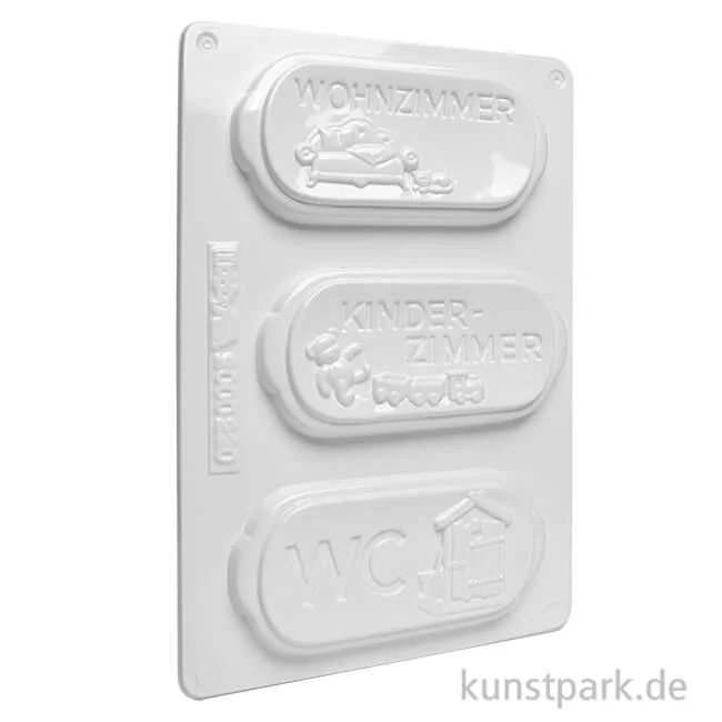 Artikelbild 1 des Artikels “Gießform - Türschilder, Kinder, Wohnzimmer, WC “