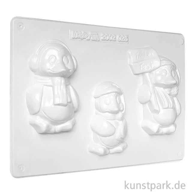 Artikelbild 1 des Artikels “Gießform - Weihnachts-Pinguine “