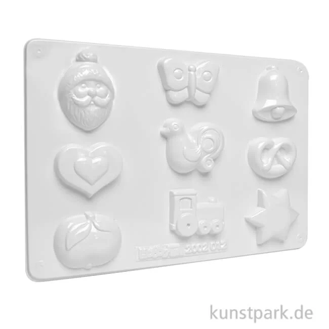 Artikelbild 1 des Artikels “Gießform - Weihnachtsdeko, 9 Motive “