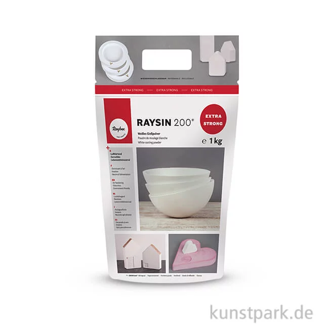 Artikelbild 1 des Artikels “Gips Gießpulver Raysin 200 - weiß 1 kg“