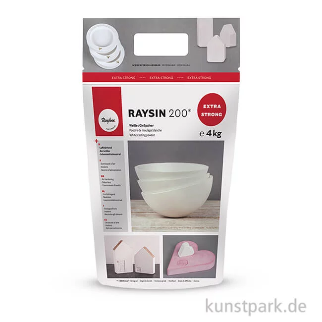 Artikelbild 1 des Artikels “Gips Gießpulver Raysin 200 - weiß 4 kg“
