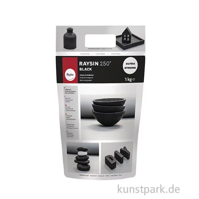 Artikelbild 1 des Artikels “Gips Gießpulver Raysin 250 - schwarz 1 kg“