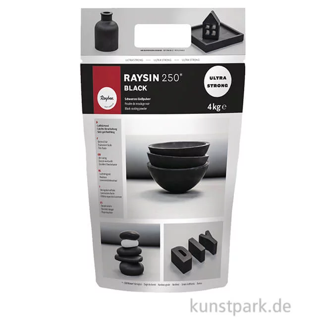 Artikelbild 1 des Artikels “Gips Gießpulver Raysin 250 - schwarz 4 kg“