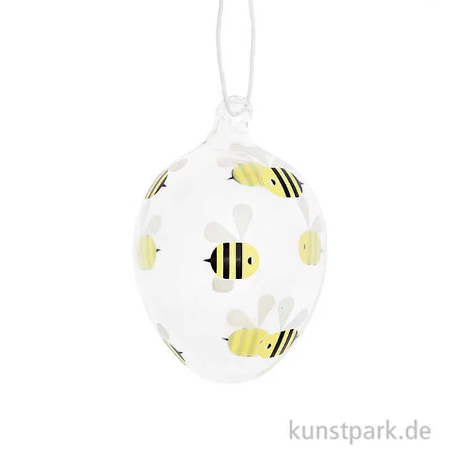 Artikelbild 1 des Artikels “Glas Ei - Biene “
