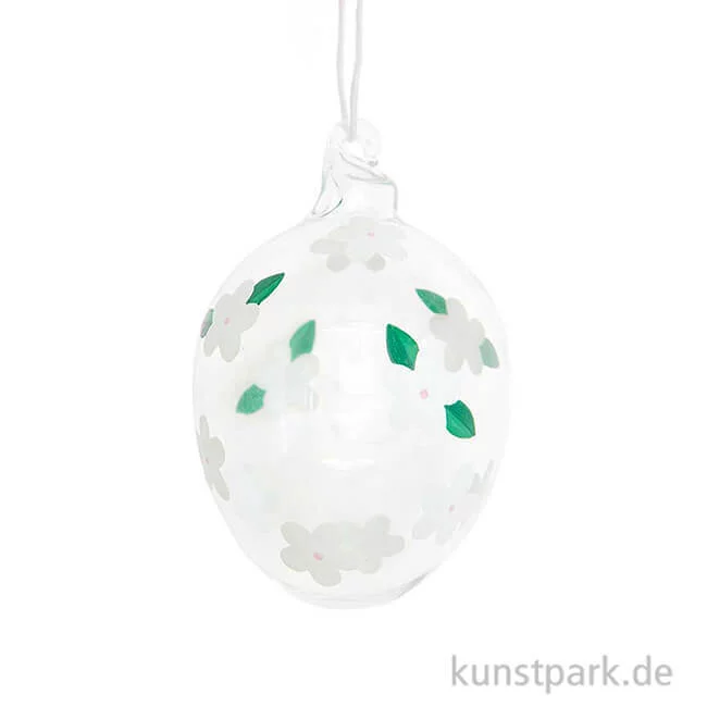 Artikelbild 1 des Artikels “Glas Ei - Erdbeerblüte “