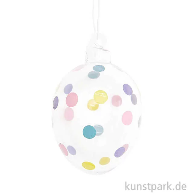 Artikelbild 1 des Artikels “Glas Ei - Punkte “