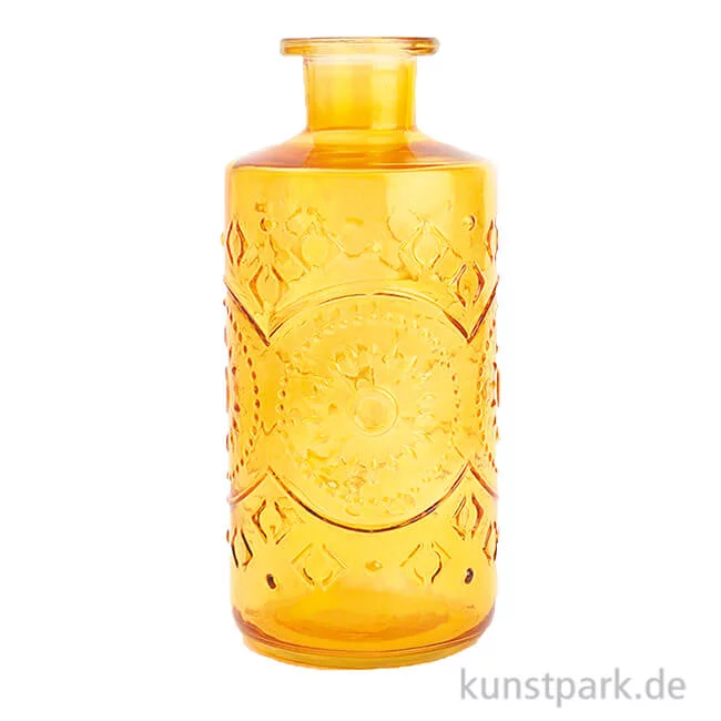 Artikelbild 1 des Artikels “Glas Vase - Barcelona, Gelb, Durchmesser 90 mm, Höhe 20,5 cm “