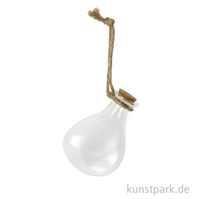 Artikelbild 1 des Artikels “Glasfläschchen zum Hängen, 7 x 5 x 2 cm “