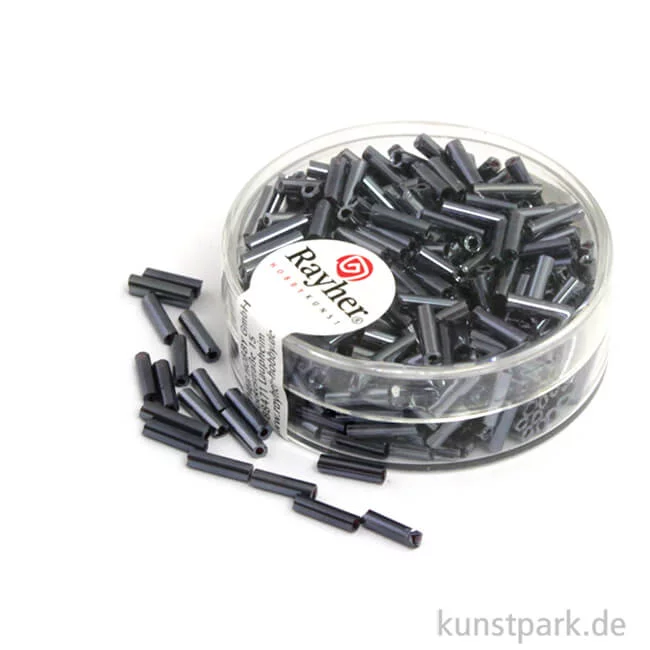 Artikelbild 1 des Artikels “Glasstifte mit Silbereinzug - 7x2 mm - 15 g Dose | Blutstein“