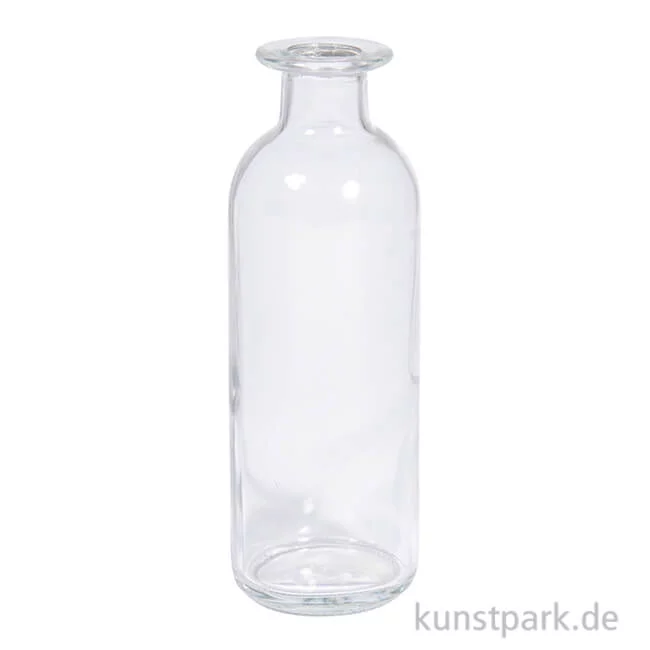 Artikelbild 1 des Artikels “Glasvase, 5,5 cm Durchmesser, Höhe 16 cm, Öffnung 1,8 cm, 225 ml “